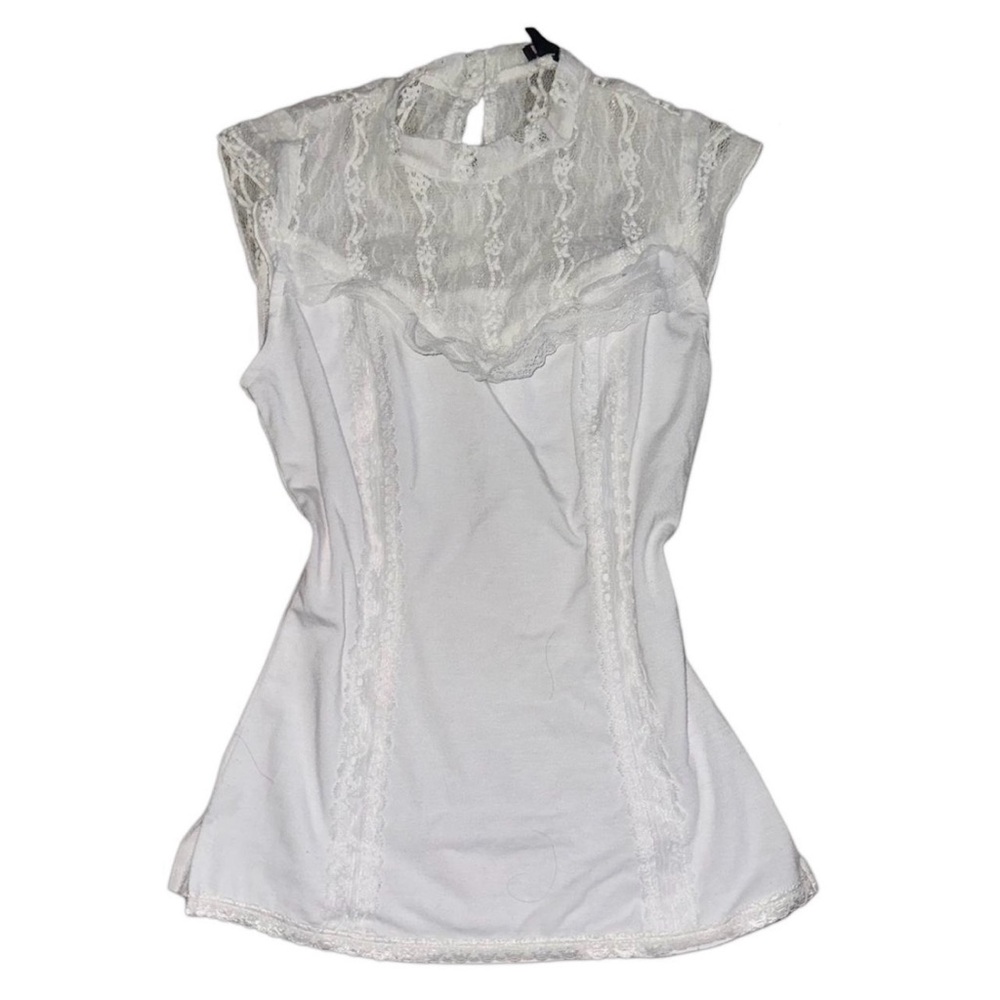 vintage xoxo lace blouse